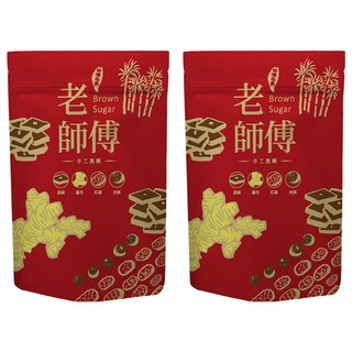 老師傅 黑糖紅棗桂圓茶磚, 500g, 11個, 2袋