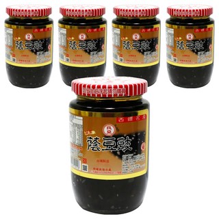 良泉 蔭豆豉, 古法手工釀造, 西螺名產, 優質醬料, 380g, 5罐