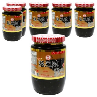 良泉 蔭豆豉, 古法手工釀造, 西螺名產, 優質醬料, 380g, 6罐