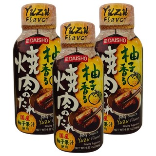 DAISHO 大逸昌 柚香燒肉醬, 3個, 185ml