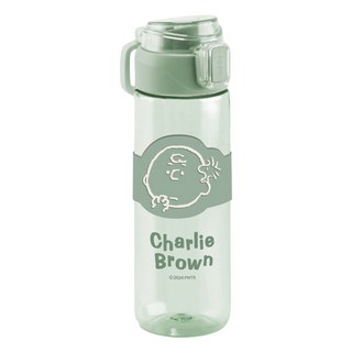 PEANUTS 史努比 輕巧手提水壺, 抹茶綠, 720ml, 1個