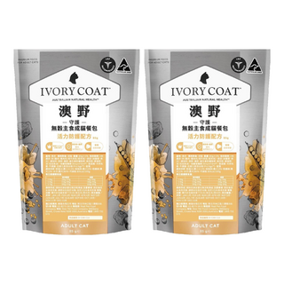 IVORY COAT 澳野 守護無穀主食成貓餐包 活力防護配方, 雞肉, 85g, 2包