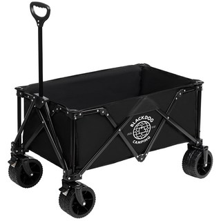 BLACK DOG 黑狗 露營車手推車 山影Pro 450L 12kg, 1盒, 黑
