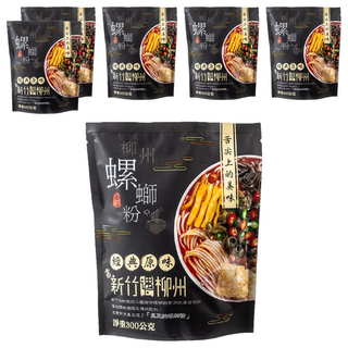 亟品 螺螄粉 經典原味, 口感獨特，兼顧健康衛生，安心享用, 300g, 6包