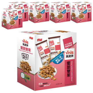 ViVa 萬歲牌 蜜脆雙果, 精選優質堅果, 6盒