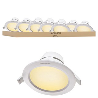 Panasonic 9.5cm8W30k厚崁 10入, 1入