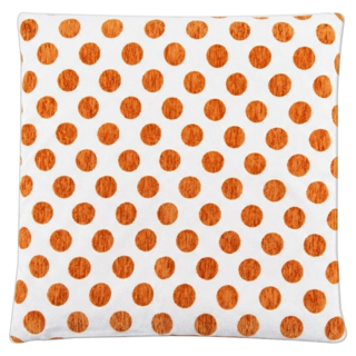 雪尼爾圓點抱枕套