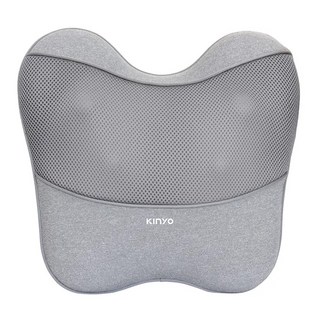 Kinyo 隨時躺電動腰背按摩枕 335 x 122 x 320mm 1850g IAM-2704, 灰色