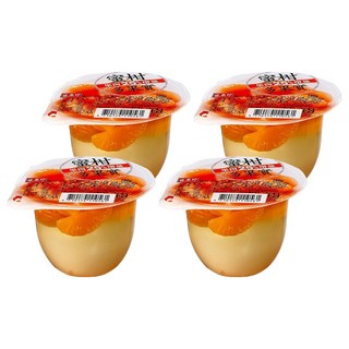 盛香珍 蜜柑多果實果凍, 180g, 4個