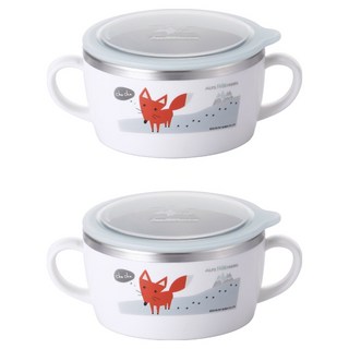 STENLOCK 史丹利 阿爾卑斯農場朋友 兒童碗 250ml, 2個, 混合色