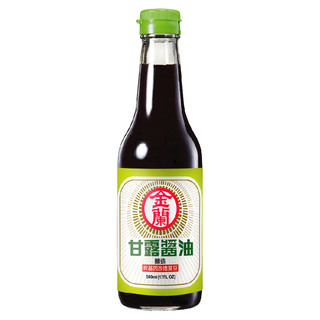 金蘭 甘露醬油 非基因改造黃豆 海藻糖 清爽順口 鮮甜不膩, 500ml, 1瓶