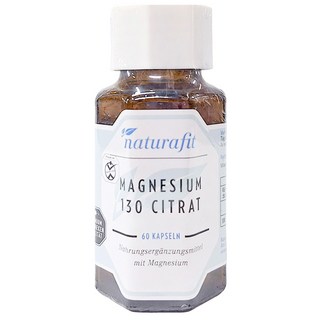 naturafit 活粒適 檸檬酸鎂130膠囊, 1罐, 60顆