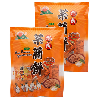 旭成 胡椒菜脯餅, 250g, 2袋