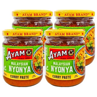 AYAM 雄雞標 娘惹咖哩醬 185g, 4罐