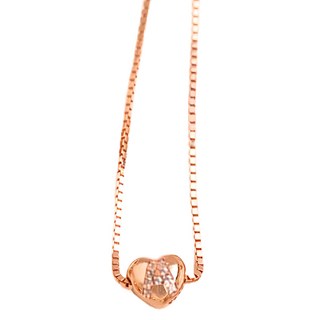 RADIANT STAR 璀璨之星 心意關鍵詞愛心字母點鑽串珠項鍊手鍊 925純銀 SL849