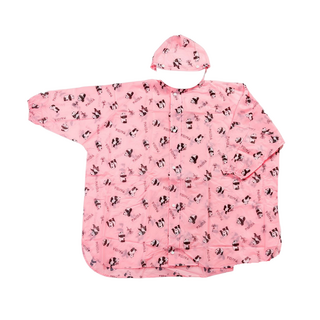 三和牌 熊Q兒童前開塑膠雨衣