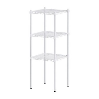 dayneeds 日需百備輕型層架, 白色, 3層