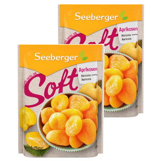 德國 Seeberger 軟杏桃乾, 200g, 2包