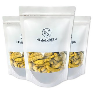 Hello Green 薑黃, 3個, 600g