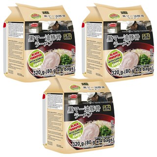 AceCOOK IPPIN 逸品 蒜香豚骨風味麵 80g, 12包