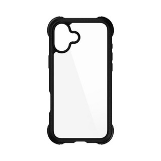 MAGEASY Odyssey M 超軍規防摔手機殼 皮革黑 兩鏡頭 大尺寸, iPhone 16 Plus