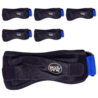 BODYVINE 巴迪蔓 護肘加壓帶 交叉綁帶設計 精準加壓 貼合身形 人體工學剪裁 穿戴方便, 黑色, 6個