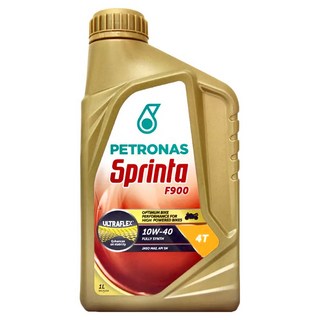 PETRONAS Sprinta F900 10W40 4T 全合成機油, 1L, 10W-40, 1瓶