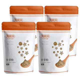 頂膳珍 甘草粉 80g 中式/西式複合式香料, 4包