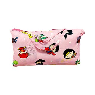 戀家小舖 兒童睡袋 DC正義聯盟 Q版超級英雄 粉色, 120 x 150 cm