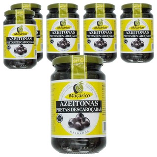 Macarico 瑪卡麗蔻 去籽黑橄欖, 345g, 6罐