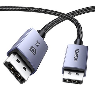 UGREEN 綠聯 頂級 16K DP to DP 2.1 連接線, 1個, 2m
