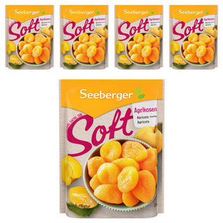 德國 Seeberger 軟杏桃乾, 200g, 5包