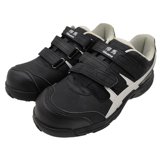 Hanama 悍馬 超輕量玻璃纖維護趾防穿刺防護鞋 H-3005, 26.5cm, 黑色 + 白色