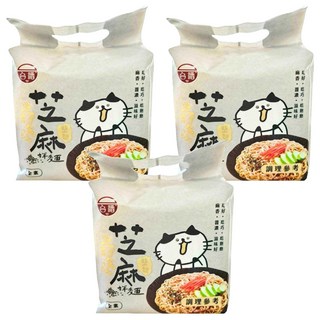 台酒 漫煮食光 鹽麴芝麻拌麵 Set (4包), 12包