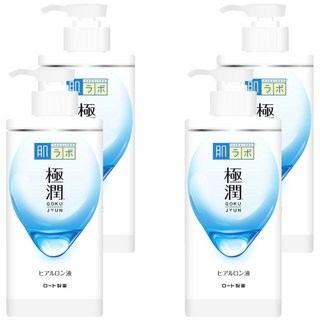 Hadalabo 肌研 極潤保濕化妝水 深層保濕 持久水潤 適合各種膚質, 400ml, 4瓶