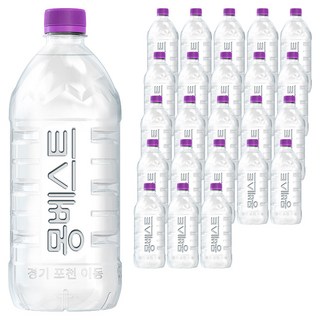 몽베스트 위드어스 무라벨 생수, 1L, 24개