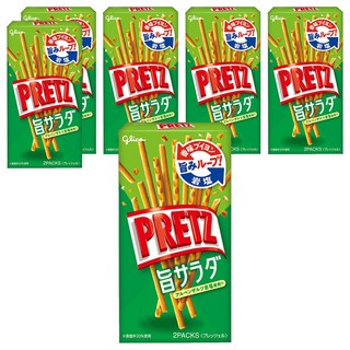 Glico 百力滋蔬菜沙拉棒 酥脆口感 獨立包裝 多種蔬菜精華, 64g, 6盒