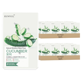 EUNYUL Natural系列 小黃瓜面膜 Set, 50片, 2組