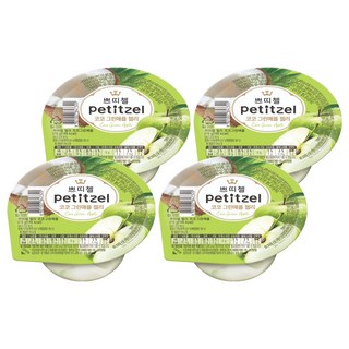 CJ petitzel 椰子青蘋果布丁 1入, 4個, 210g