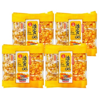 九福 雞蛋酥, 香甜美味, 奶蛋素可食, 經典傳統美味, 口感酥鬆綿密, 200g, 4袋