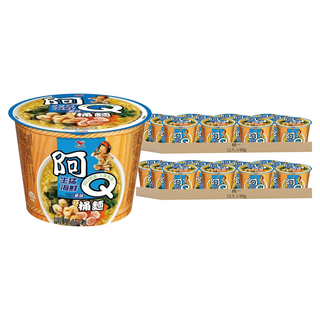 統一 阿Q桶麵 生猛海鮮風味 98g, 24入