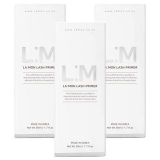 美睫妝前護理液, 透明, 3瓶