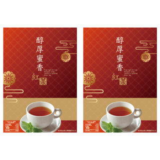 喝茶閒閒 精選蜜香紅茶茶包 醇厚蜜香, 1.6g, 50包, 2袋