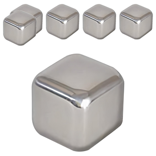 索樂生活 原色 304不鏽鋼冰鎮速冷保冰塊, 1組