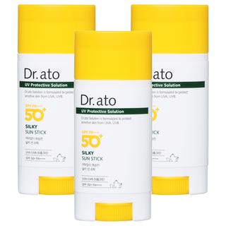Dr.ato 孩童絲滑防曬棒 SPF50+ PA++++, 3條, 15g
