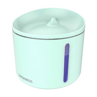 DOGNESS 多尼斯 自動飲水機 mini D-041 1公升 易安裝易拆洗, 綠色, 1台
