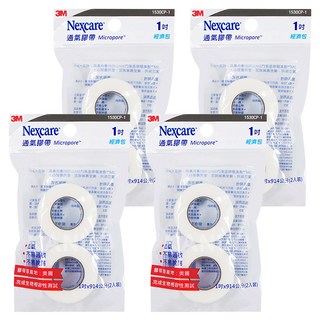 3M Nexcare 通氣膠帶, 2捲, 4包