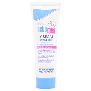 sebamed 施巴嬰兒護膚膏，溫和親膚，含維生素B5，保濕舒緩乾癢，50ml, 1條