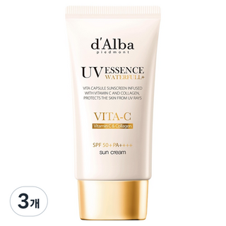달바 비타 캡슐 안티에이징 선크림 SPF50+ PA++++, 50ml, 3개