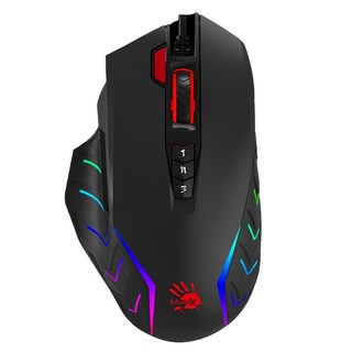 A4 TECH Bloody 95智尊2X RGB電競鼠, PMW3325光學引擎 5000CPI, 六種狙擊模式, 無磨靈敏金靴, A4MS-J95